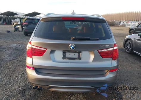 2015 BMW X3 xDrive28I из США, поврежденный, VIN 5UXWX9C59F0D56071